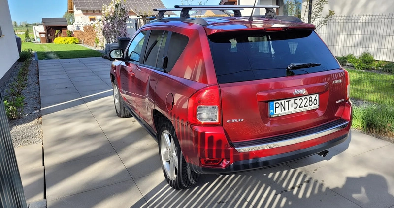 Jeep Compass cena 26000 przebieg: 298500, rok produkcji 2012 z Opalenica małe 79